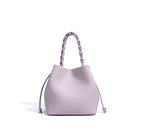ELARA | Woven Leather Bucket Bag