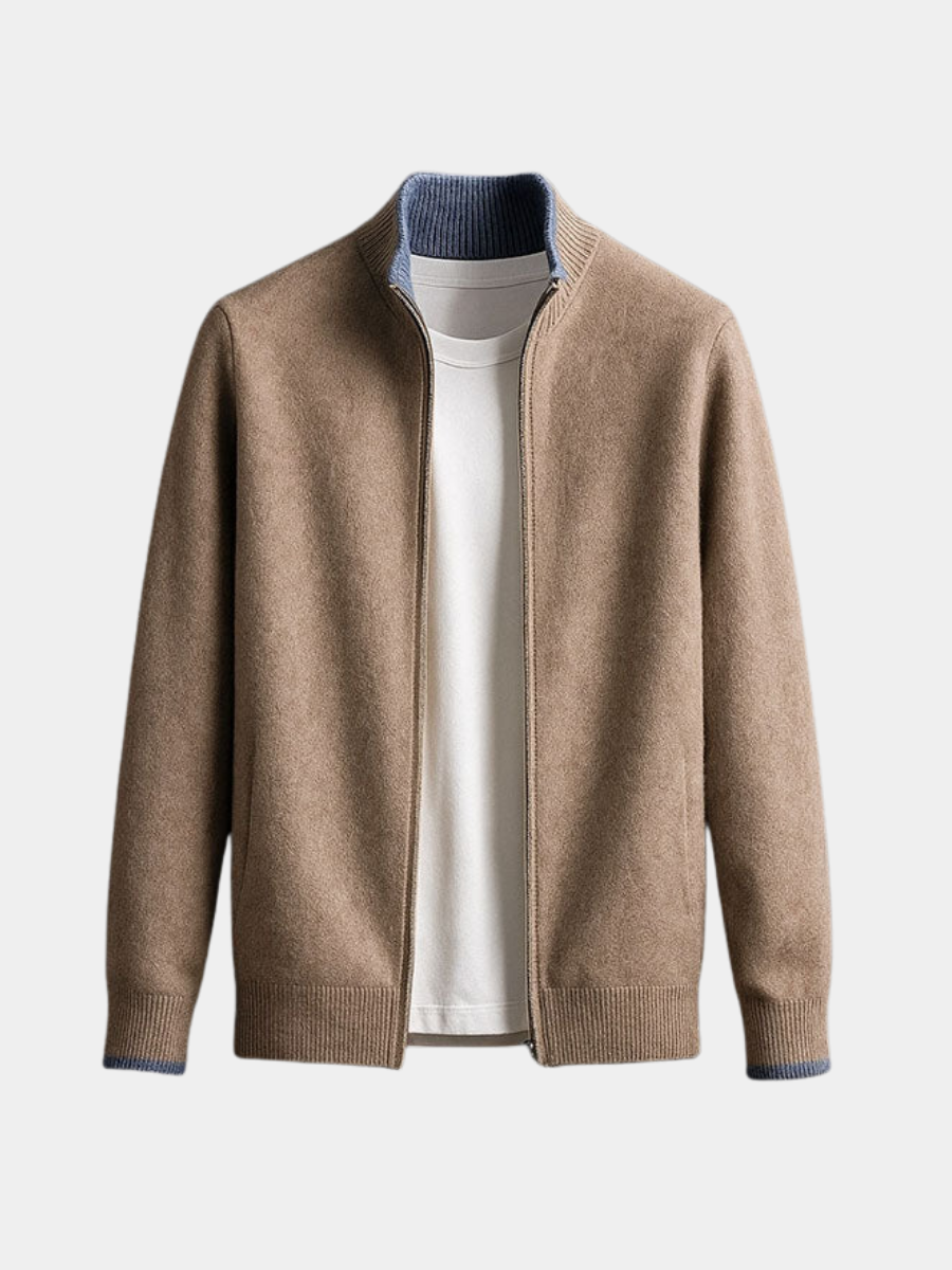 CHARLES | Premium Refined Zip Jacket
