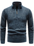 CHASE | Refined Half-Zip Sweater