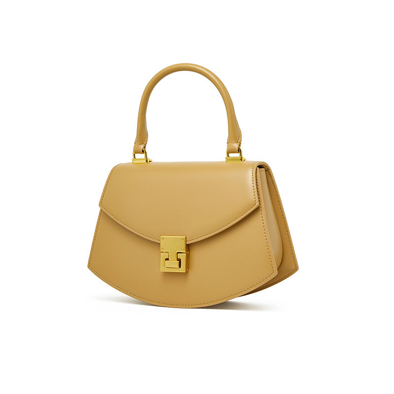VALENZA | Structured Leather Top Handle Bag