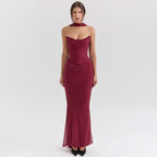 ARIA | Halter & High Waist Two-Piece Set