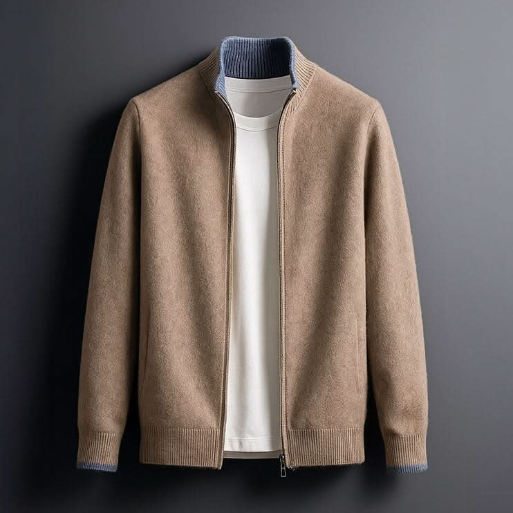CHARLES | Premium Refined Zip Jacket