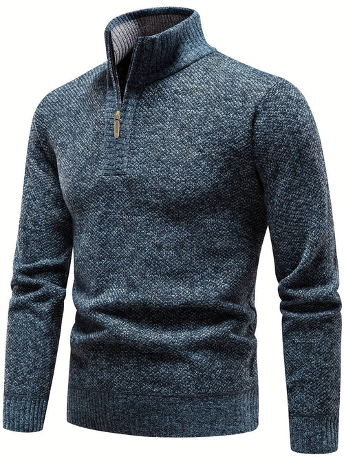 CHASE | Refined Half-Zip Sweater