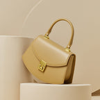 VALENZA | Structured Leather Top Handle Bag