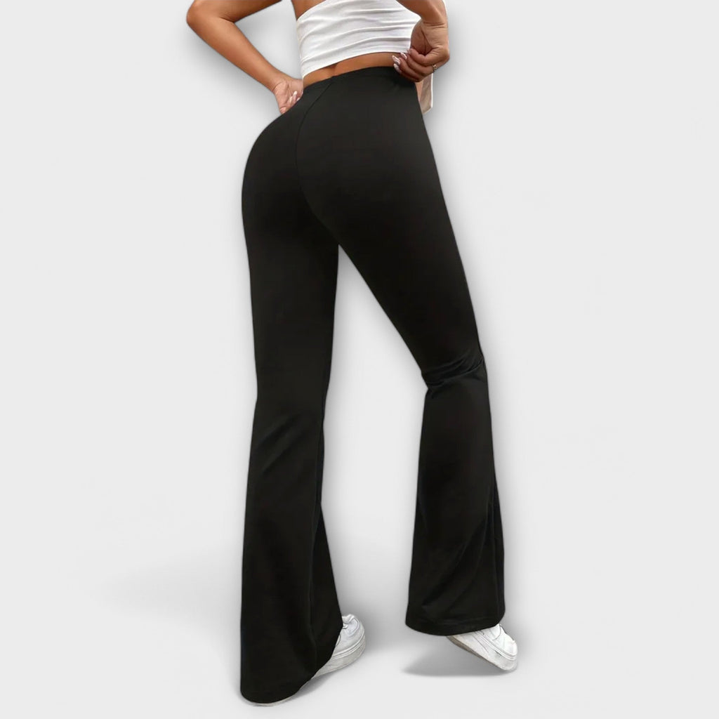 SERENA | Loose Pants with Flared Legs