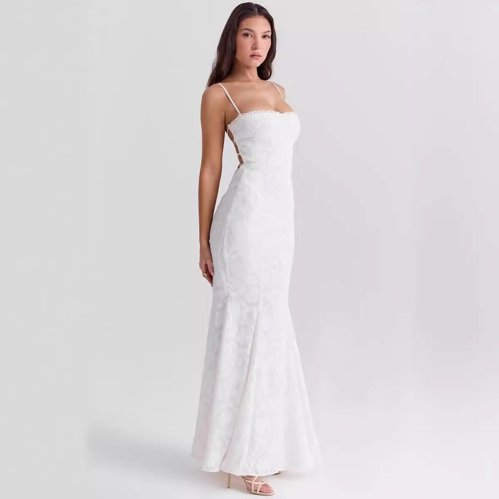 LUNA | Backless Body-Skimming Evening Dress