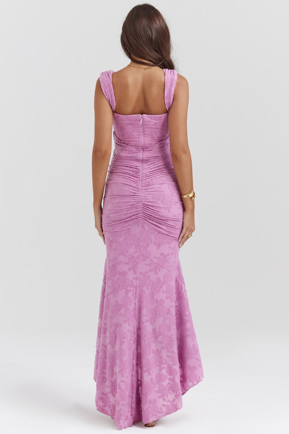MOZISION | Backless Floral Maxi Dress