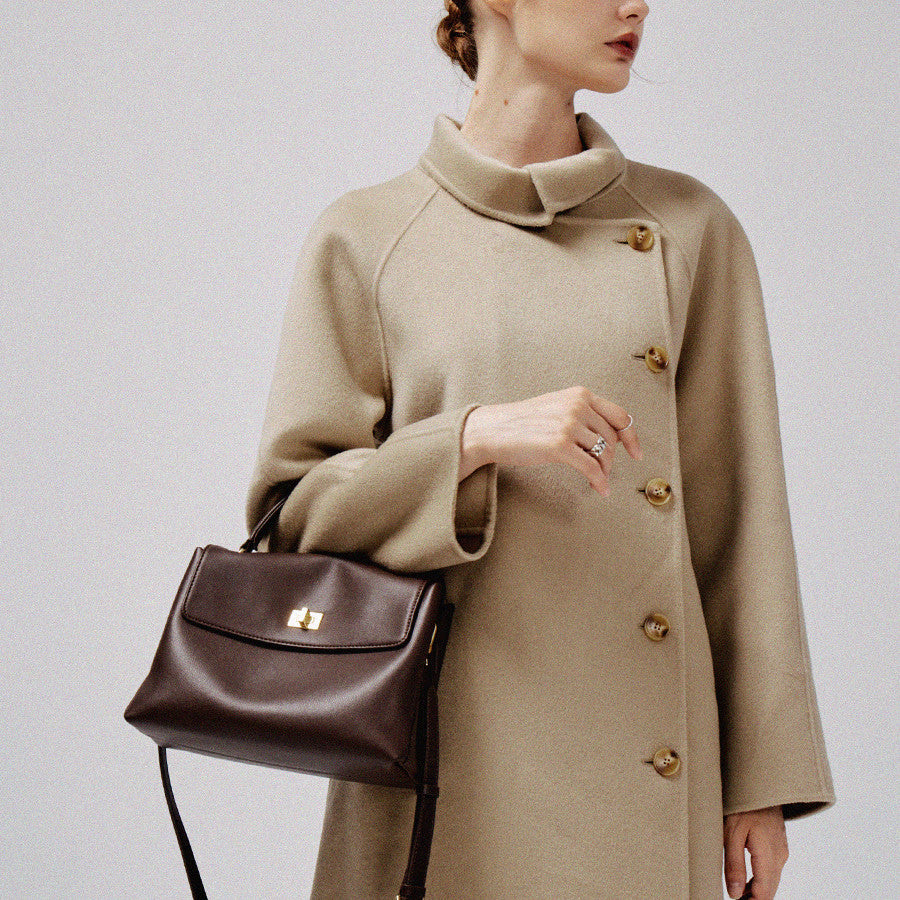 LUCENA | Minimal Leather Crossbody Bag