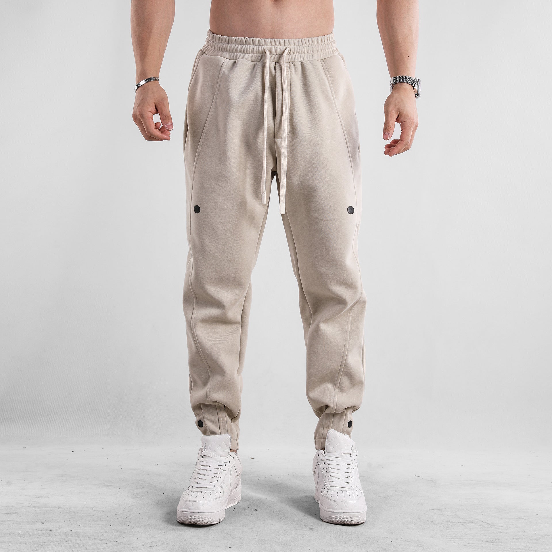 AERON | Tech Tapered Drawstring Casual Pants for Men