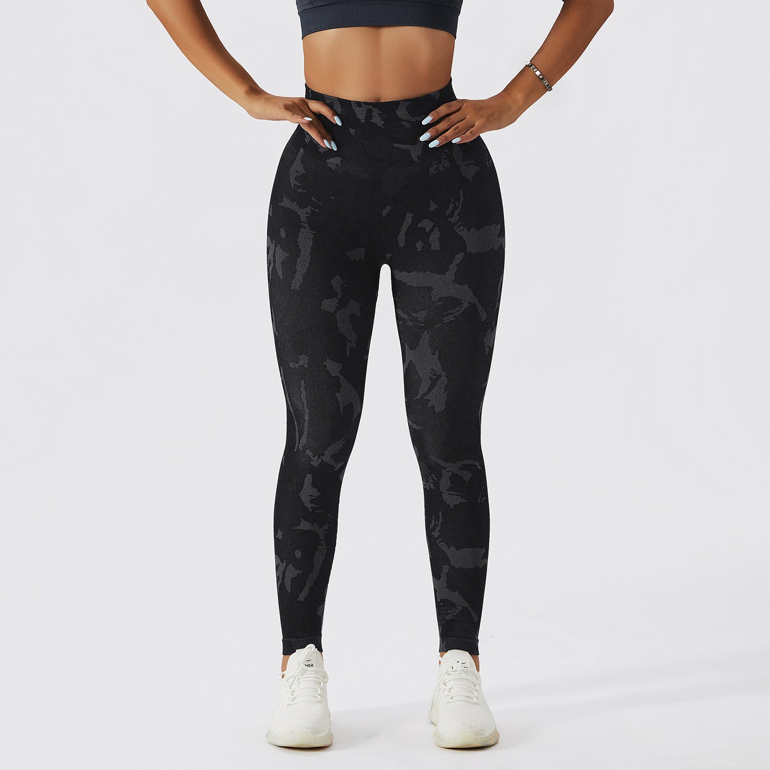 VEXA | Seamless Camo High-Waist Workout Leggings for Women