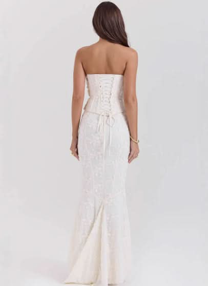 LUNA | Backless Body-Skimming Evening Dress