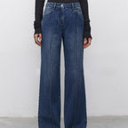 RIVA | Sculpted Stitch Straight-Leg Denim Jeans for Women