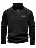 EVAN | Classic Half-Zip Stand-Collar Sweater