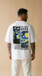 ARVO | Van Gogh Graphic Tee – Oversized Cotton Streetwear