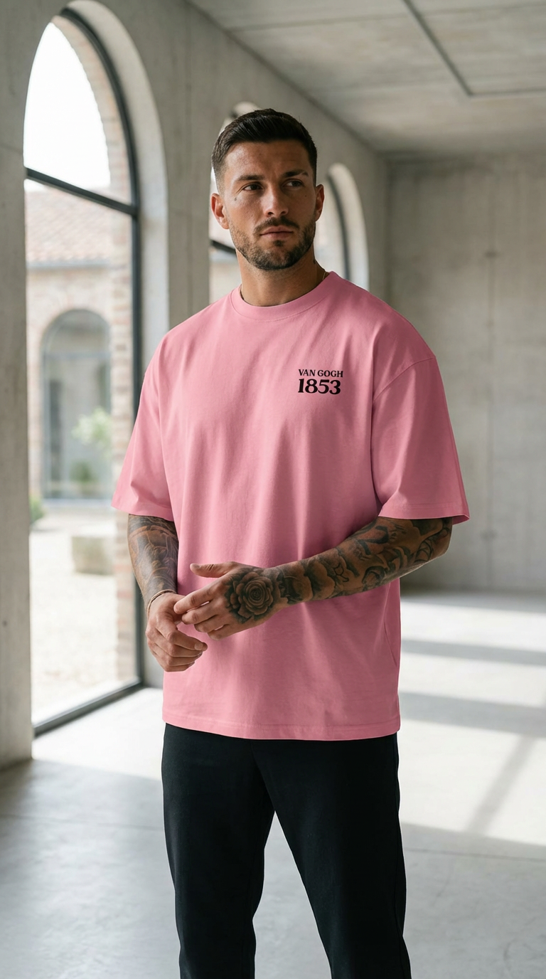 ARVO | Van Gogh Graphic Tee – Oversized Cotton Streetwear