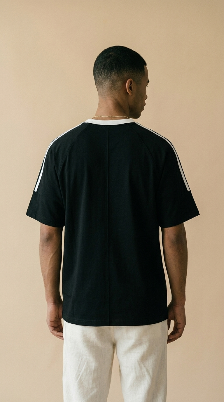 ORIN | Cotton Stripe Tee – Relaxed Short Sleeve Street Fit