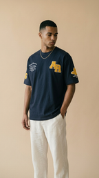 ARES | Cotton Graphic Tee – Oversized Short Sleeve Street Fit