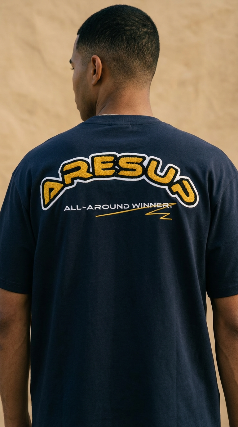 ARES | Cotton Graphic Tee – Oversized Short Sleeve Street Fit