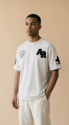 ARES | Cotton Graphic Tee – Oversized Short Sleeve Street Fit