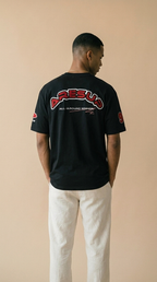 ARES | Cotton Graphic Tee – Oversized Short Sleeve Street Fit