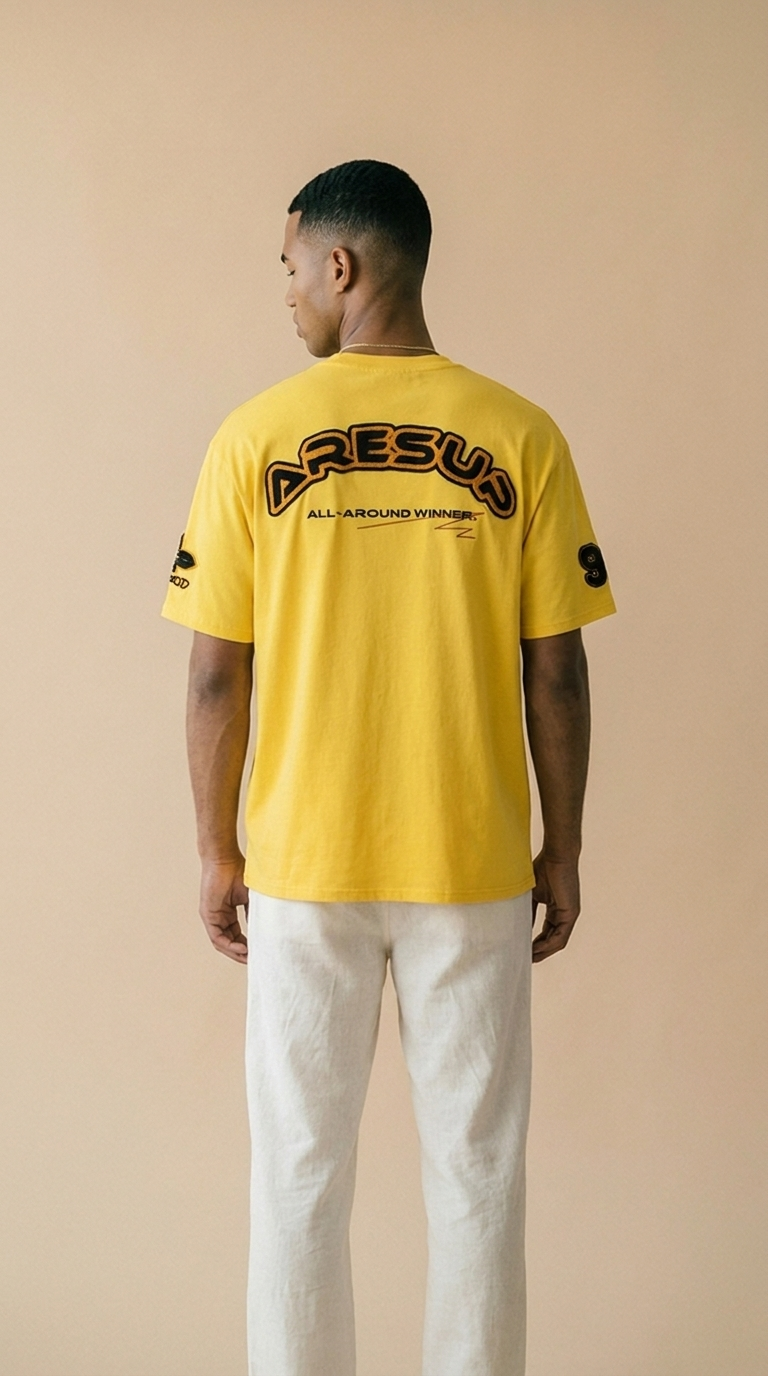 ARES | Cotton Graphic Tee – Oversized Short Sleeve Street Fit