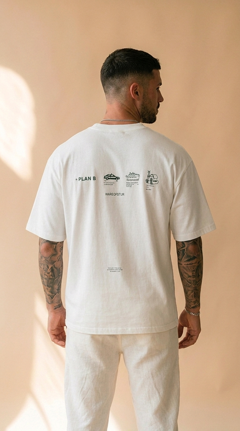 KAEL | Cotton Essentials Tee – Relaxed Short Sleeve Fit