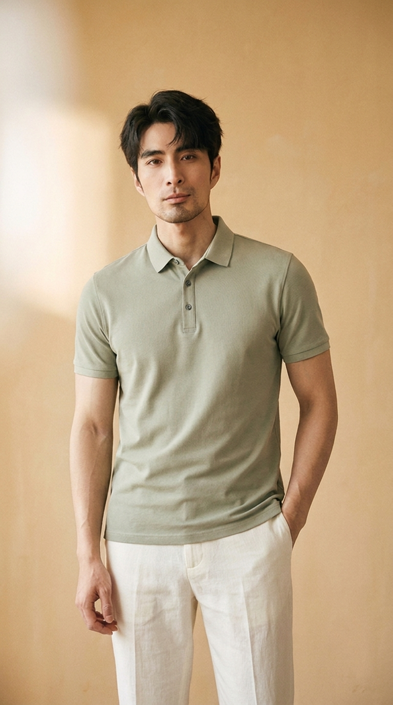 LUCA | Essential Polo Shirt – Clean Cotton Everyday Fit