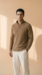 ELIAR | Premium Zip Knit Pullover