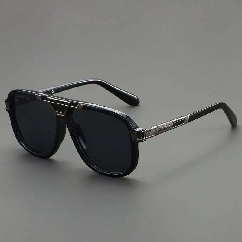 SAHARA GOLD | Smoked Gradient Square Sunglasses | UV400 Gold