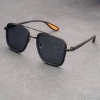 RIFT NOIR X | Square Metal-Acetate Sunglasses | UV380