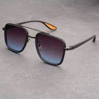 RIFT NOIR X | Square Metal-Acetate Sunglasses | UV380