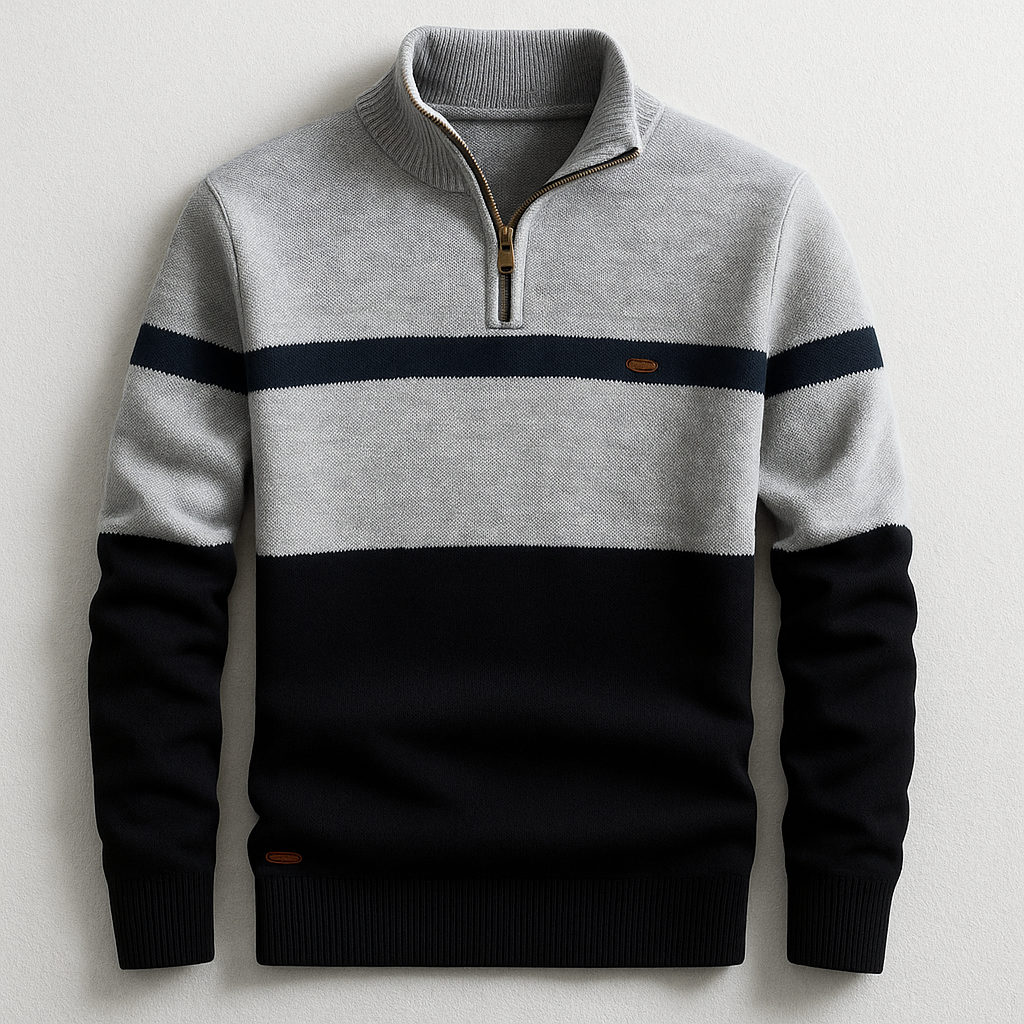 GRIFFIN | Premium & Classic Quarter-Zip Sweater