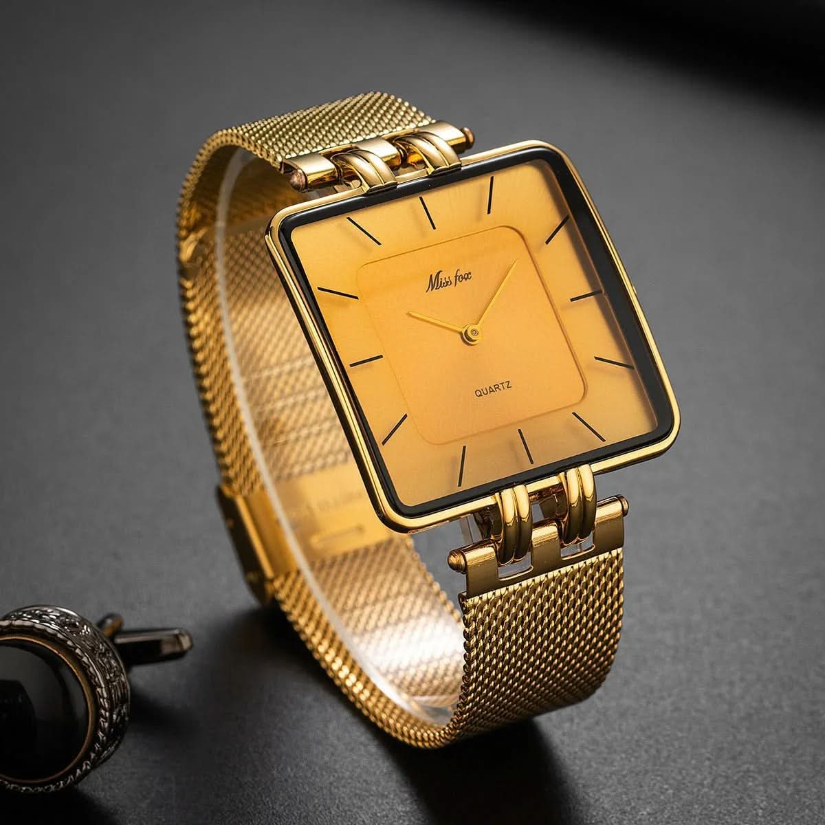 Olivine Quartz Watch