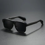 DELTA BLOCK | Chunky Acetate Square Sunglasses | UV400 Ribbed