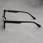 JAXON GRAIN | Wood-Grain Temple Square Sunglasses | UV400