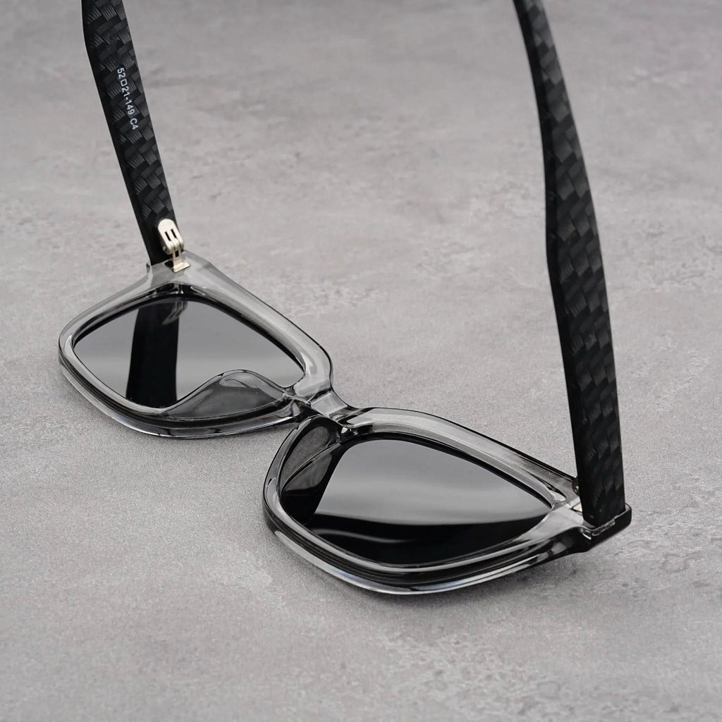 CARBON GRIP | Carbon Temple Wayfarer Sunglasses | UV400