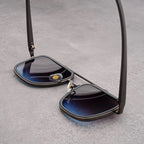 RIFT NOIR X | Square Metal-Acetate Sunglasses | UV380