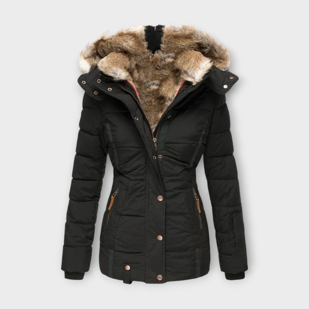 EMINE | Cosy Faux Fur-Lined Jacket