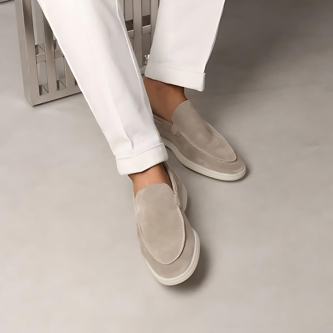 SANTINO™ | Suede-Look Loafers With Comfort Sole