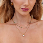 Lucia White Shell Pendant Necklace