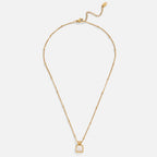 Lucia White Shell Pendant Necklace