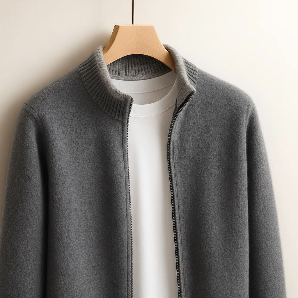CHARLES | Premium Refined Zip Jacket