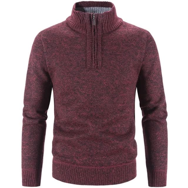 CHASE | Refined Half-Zip Sweater