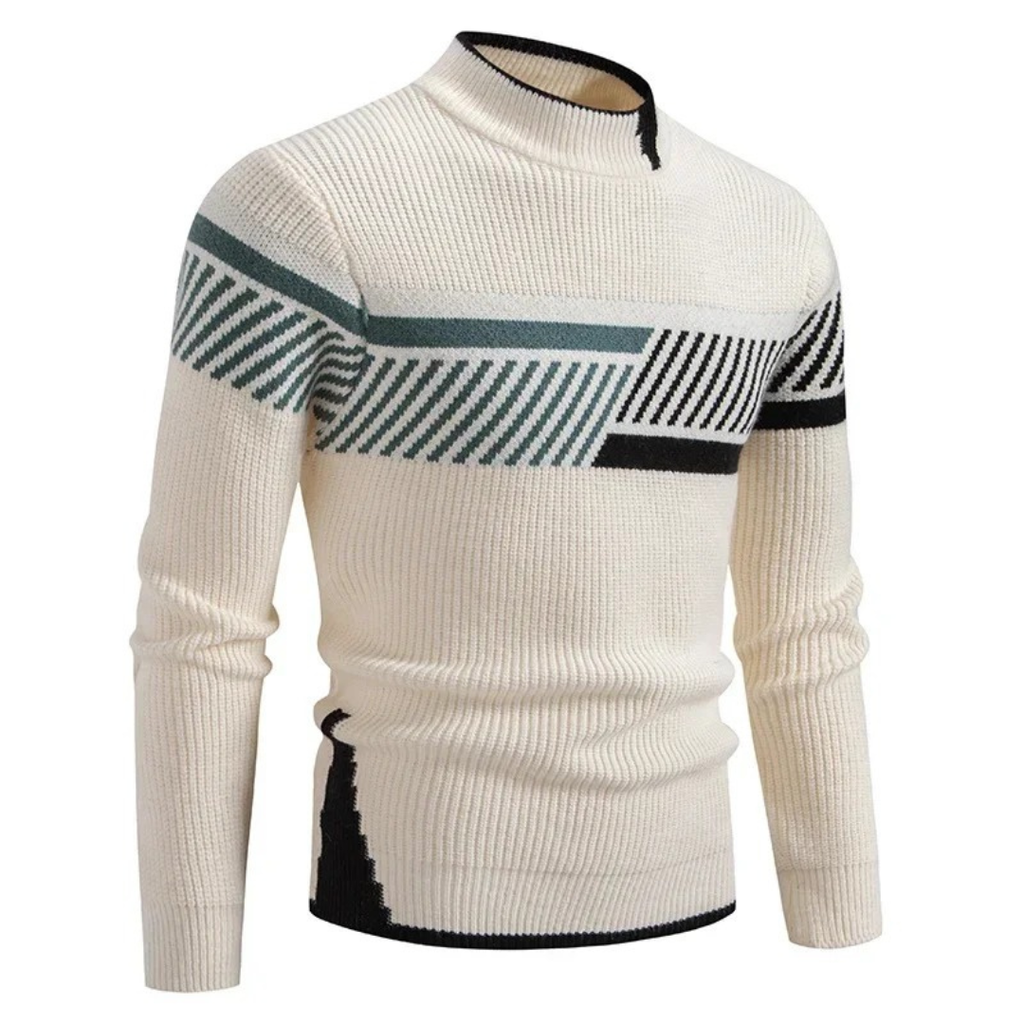 FRANK | Elegant Structured Knit Sweater