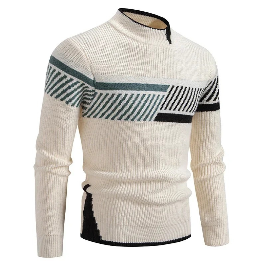 FRANK | Elegant Structured Knit Sweater