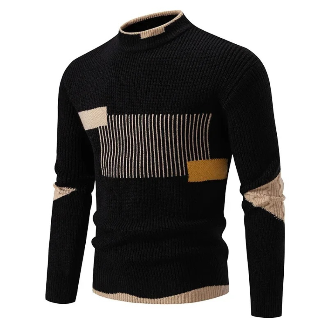FRANK | Elegant Structured Knit Sweater