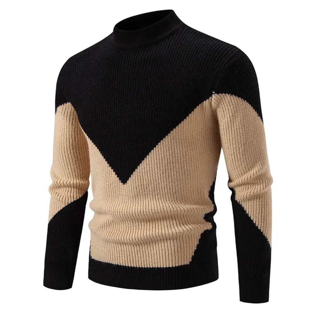 FRANK | Elegant Structured Knit Sweater
