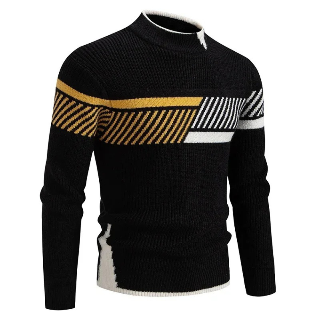 FRANK | Elegant Structured Knit Sweater