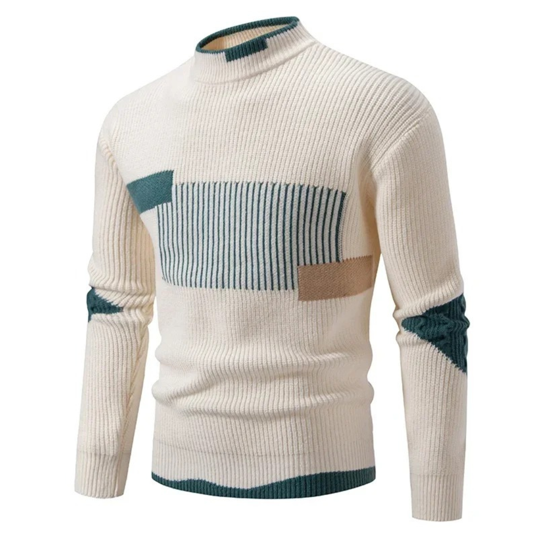 FRANK | Elegant Structured Knit Sweater