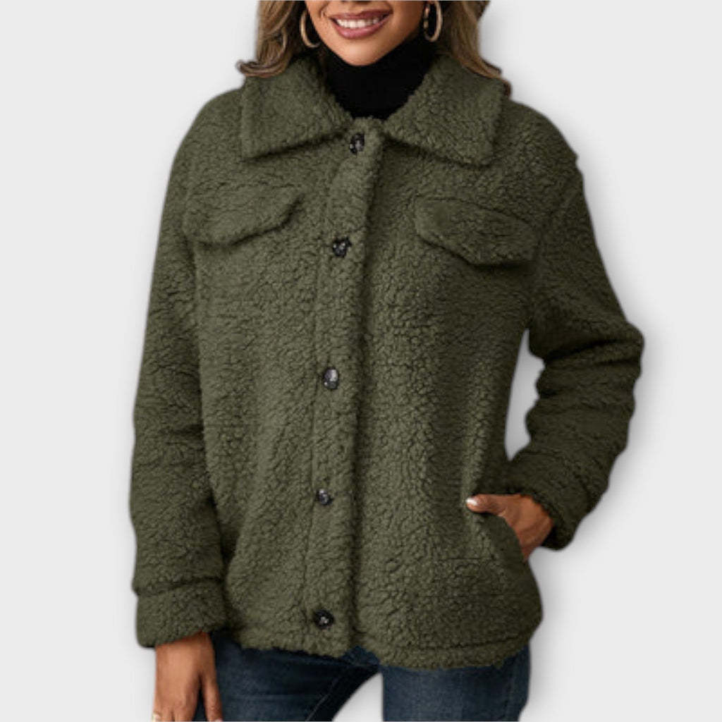 LUCY | Cosy Teddy Jacket